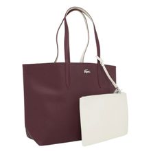 Product image of Lacoste Reversible shopper In burgundy ჩანთა