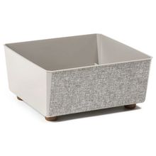 Product image of LAMELA SAGA TEXTIL BOX LA018-03 კვადრატული 28.5X28.5 სმ 7.5 ლ ყვავილის ქოთანი