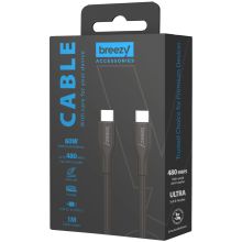 Product image of Breezy USB-C 1მ კაბელი