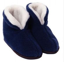 Product image of ოთახის ჩუსტი Chuni ნატურალური შალის ინდიგო ლურჯი