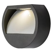 Product image of სანათი კედლის Rabalux Narmada 0.5W 4000K 13Lm IP44 77004 Solar შავი თეთრი