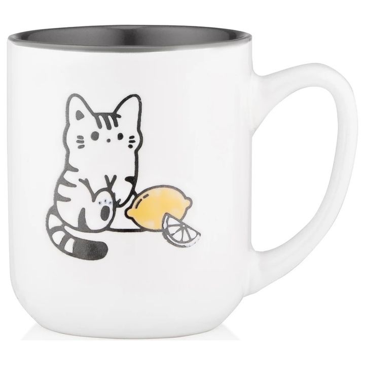 ardesto-cat-380-ml-tetri-natsrisferi-white-and-gray-keramikuli-chiqa-photo-2
