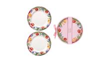 Product image of Nisse თეფშების ორცალიანი ნაკრები - ტიტების ორნამენტებით