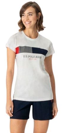 Product image of U.S. Polo Assn. 16987 ქალის ორეული შორტით (კრემისფერი)