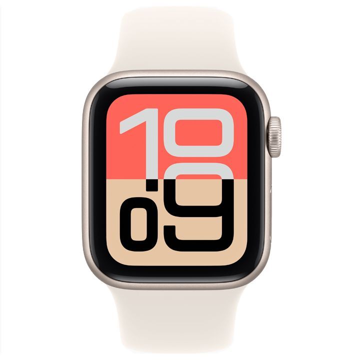 apple-watch-se-3-gps-starlight-40mm-aluminium-case-with-starlight-sport-band-sm-smart-saati-photo-2