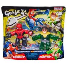 Product image of Heroes of Goo Jit Zu Figures 2 Pk Marvel Spiderman vs Octopus სათამაშო ფიგურები