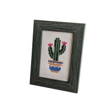 Product image of კაქტუსი ყვავილებით - კანვაზე საქარგი ნაკრები