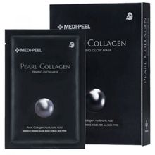 Product image of MEDI-PEEL PEARL COLLAGEN FIRMING GLOW MASK SHEET სახის ნიღაბი