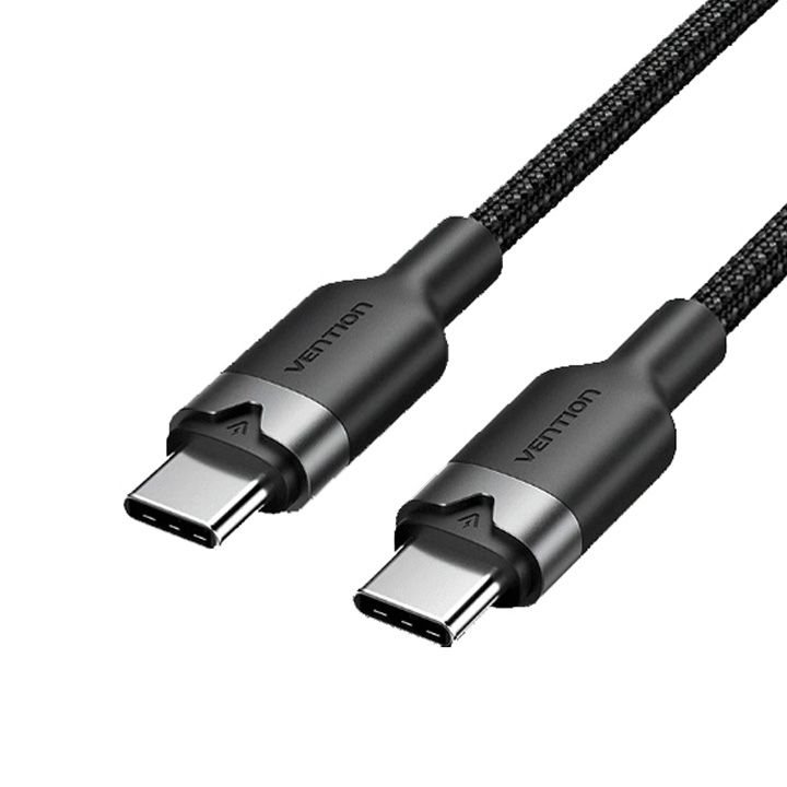 vention-trcbh-usb-20-type-c-male-to-type-c-male-3a-cable-2m-pvc-type
