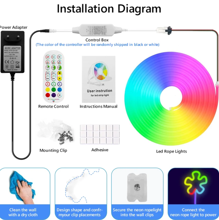 waterproof-rgbic-neon-led-lights-flexible-soft-strip-for-bedroom-wall-neonis-led-lenti-photo-2