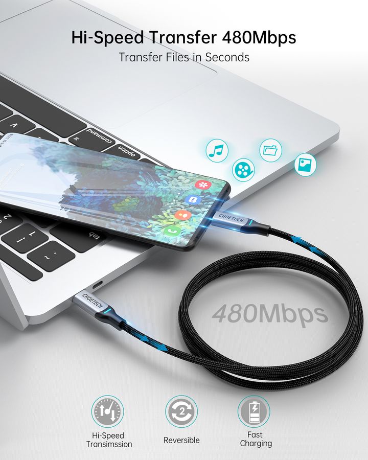 choetech-xcc-1002-pd-100w-usb-c-to-usb-c-mobiluris-kabeli-photo-3