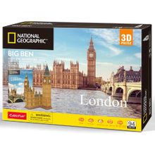 Product image of 3D ფაზლი - National Geographic 3D Puzzle London - Big Ben