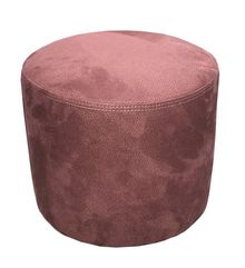 Product image of პუფი მრგვალი ალკანტარა ვარდისფერი