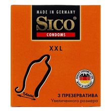Product image of Sico XXL პრეზერვატივი, 3 ცალი