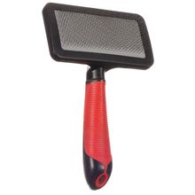 Product image of FLAGINO SLICKERBRUSH SOFT WITH HANDLE M  ძაღლის სავარცხელი