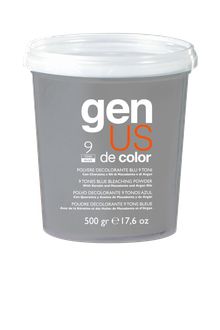 Product image of GEN US თმის გამაღიავებელი ფხვნილი ლურჯი 500 გრ.   9 LEVEL