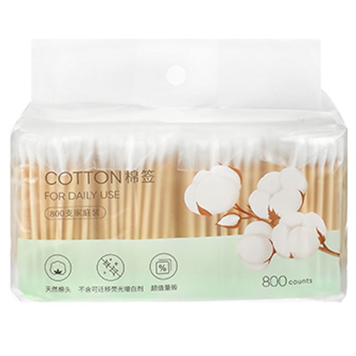 miniso-count-wooden-stick-cotton-swabs-bambis-chkhirebi