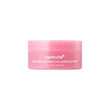Product image of Medicube PDRN PINK CAFFEINE COLLAGEN EYE PATCH 60pcs PDRN ვარდისფერი კოფეინისა და კოლაგენის თვალის პატჩები 60 ც