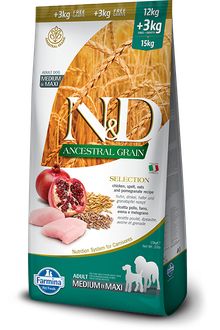 Product image of FARMINA N&D ძაღლის მშრალი საკვები 15 კგ