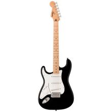 Product image of Fender Squier Sonic™ Stratocaster® Left-Handed Maple Fingerboard White Pickguard Black ელექტრო გიტარა