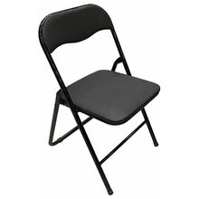 Product image of DOMINO DM-07021388 დასაკეცი სკამი კომპაქტური შავი