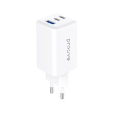 Product image of Wall Charger Proove Pocket GaN 65W (2*Type-C + USB) white