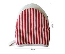 Product image of სამზარეულოს ხელთათმანი "STRIPED"/წითელი