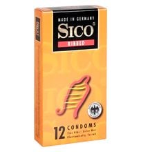 Product image of Sico Ribbed პრეზერვატივი, 12 ცალი