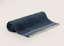 Product image of BLEN JACQUARD HAND TOWEL INDIGO 30X50 პირსახოცი