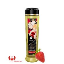 Product image of ეროტიული მასაჟის ზეთი მარწყვის შუშხუნა ღვინო 240მლ