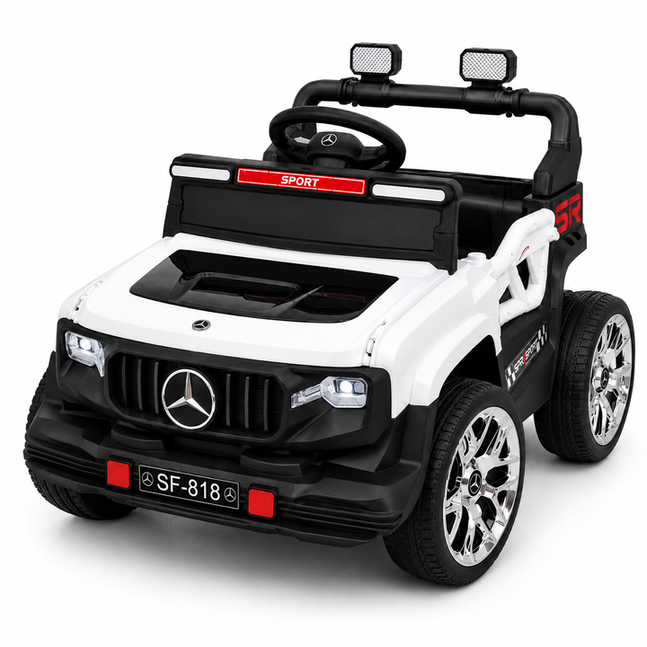 sabavshvo-eleqtro-manqana-mercedes-sf-818-w-2-dzrava-12v-photo-2