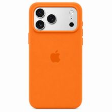 Product image of iPhone 17 Pro Max Silicone Case Orange მობილური ტელეფონის ქეისი