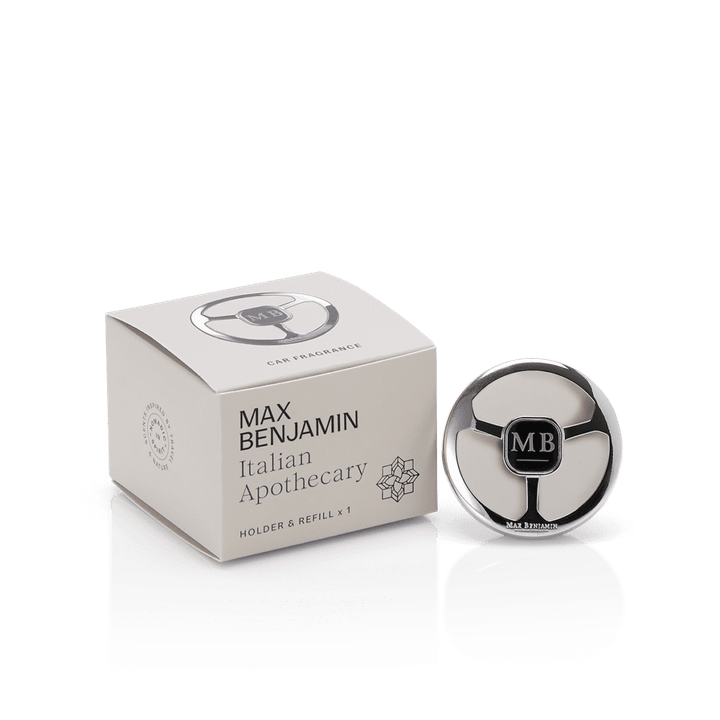 max-benjamin-car-fragrance-dispenser---italian-apothecary-manqanis-aromatizatori