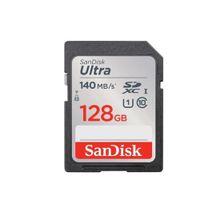 Product image of SanDisk 128GB Ultra SD/HC UHS-I Card 140MB/S Class 10 SDSDUNB-128G-GN6IN SD ბარათი