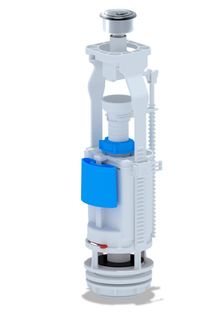 Product image of არმატურა ჩასაშვები ორმაგი ქრომირებული  ღილაკით ANI PLAST  WC7050CEU