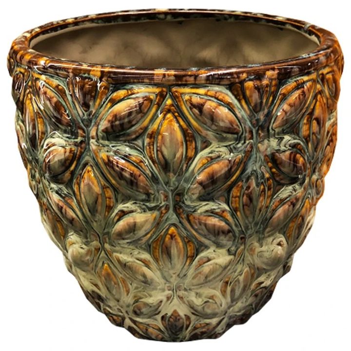 mega-collections-vida-egg-pot-brown-195-sm-keramikuli-qotani-qvavilis