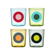 Product image of REMEMBER, მინის ჭიქა, Dots, 4 ცალი