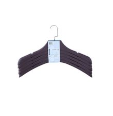 Product image of ტანსაცმლის საკიდი Aleana 45x8სმ 5ც მუქი ყავისფერი