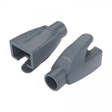 Product image of VENTION IODM0-50 RJ45 Strain Relief Boots Milky Gray PVC Type 50 Pack ქსელის კაბელის დამცავი