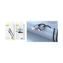 Product image of FONENG X95 USB to Lightning კაბელი 3.0A შავი