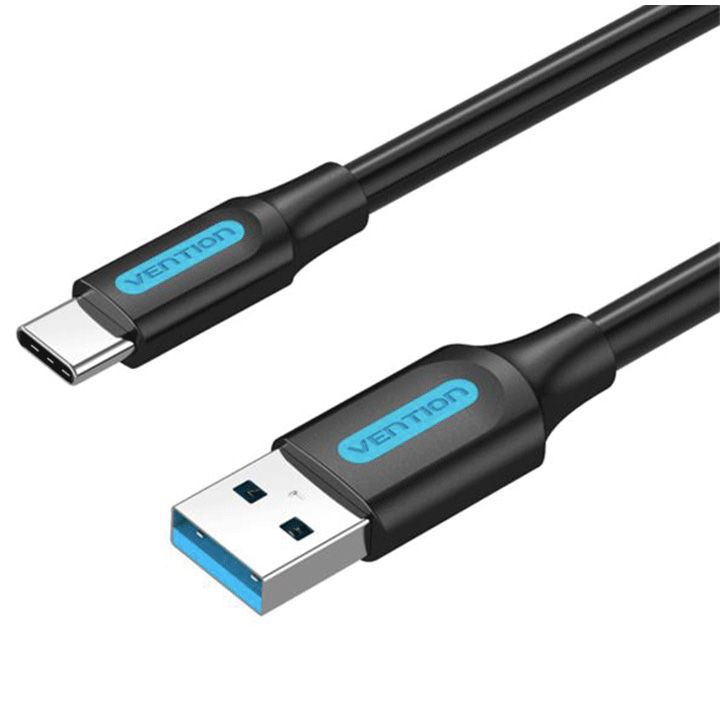 vention-cozbh-usb-30-a-male-to-c-male-cable-2m-black-pvc-type