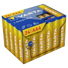 Product image of Varta LONGLIFE AAA CUBE24 TRAY16 ელემენტი 24ც