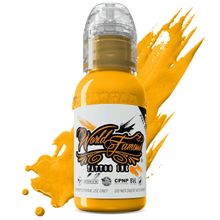 Product image of World Famous Michelangelo Yellow ტატუს მელანი 15მლ