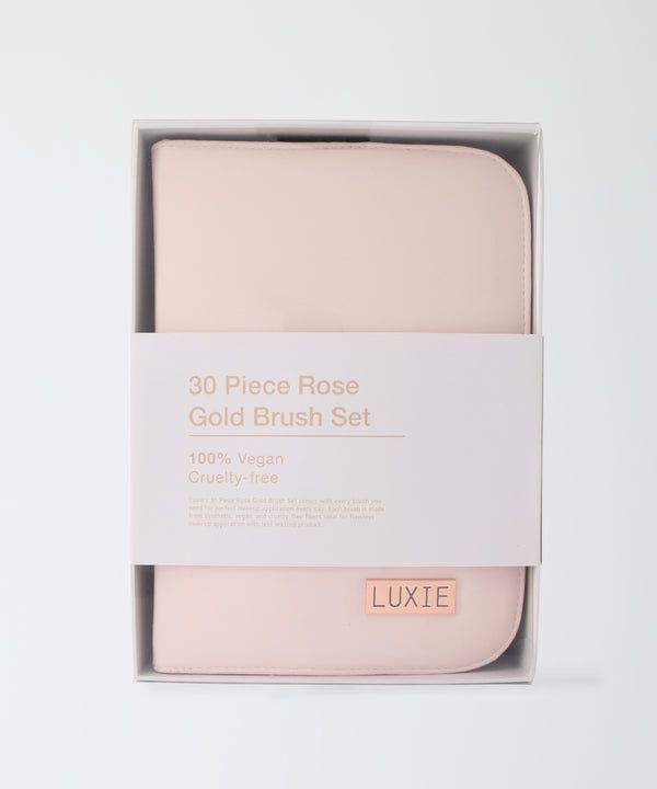 luxie-brush-set-rose-gold-30ts-funjebis-nakrebi