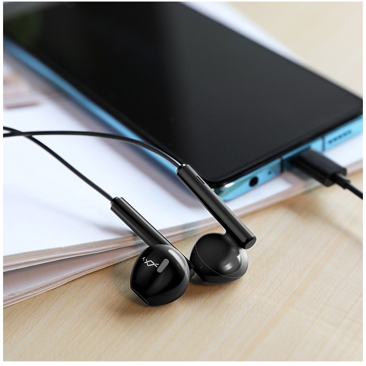 hoco-earphone-m65-special-sound-type-c-wire-control-earphone-s-with-micblack-photo-4