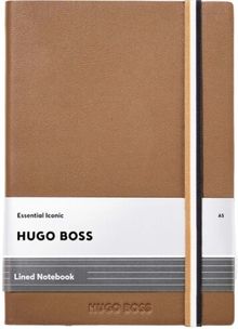Product image of Hugo Boss ბლოკნოტი A5 ხაზებიანი ჩამკეტი რეზინით