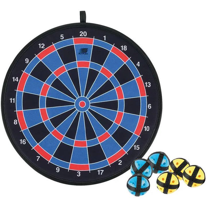 sunflex VELCRO DARTBOARD DELUXE, incl. 6 Darts Extra.ge 827771
