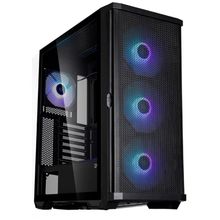 Product image of ქეისი Zalman Z10PLUS, Computer Case, MidT, MicroATX, Mini-ITX, Type-C, 2xUSB3.0, Black
