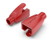 Product image of VENTION IODR0-50 RJ45 Strain Relief Boots Red PVC Type 50 Pack ქსელის კაბელის დამცავი