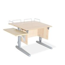 Product image of სამეცადინო მაგიდა ერგო ეკო 75 უკანა და გვერდითა თაროთი